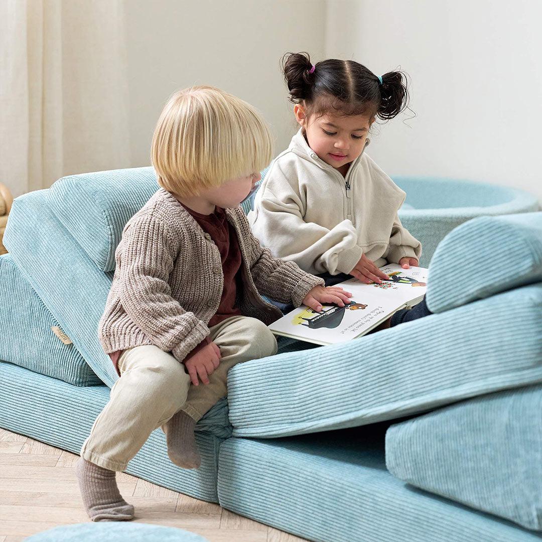 Tutti Bambini Playrama Montessori Kids Play Sofa - Ocean Stone - Image 11