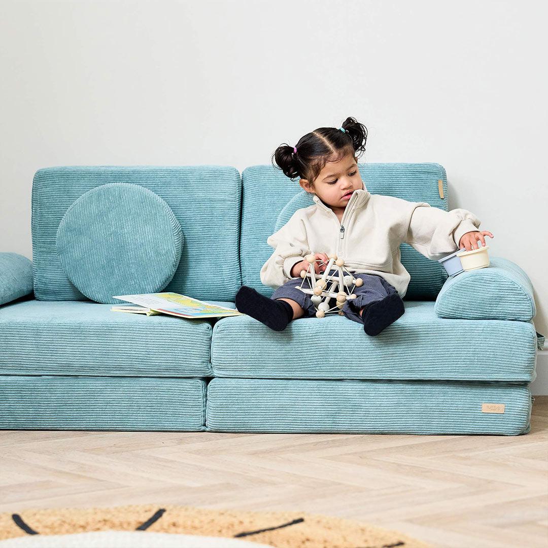 Tutti Bambini Playrama Montessori Kids Play Sofa - Ocean Stone - Image 18