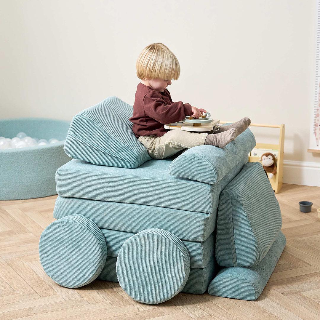 Tutti Bambini Playrama Montessori Kids Play Sofa - Ocean Stone - Image 2