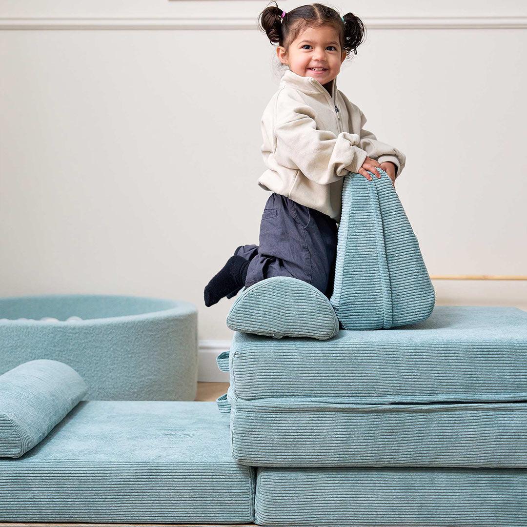 Tutti Bambini Playrama Montessori Kids Play Sofa - Ocean Stone - Image 5