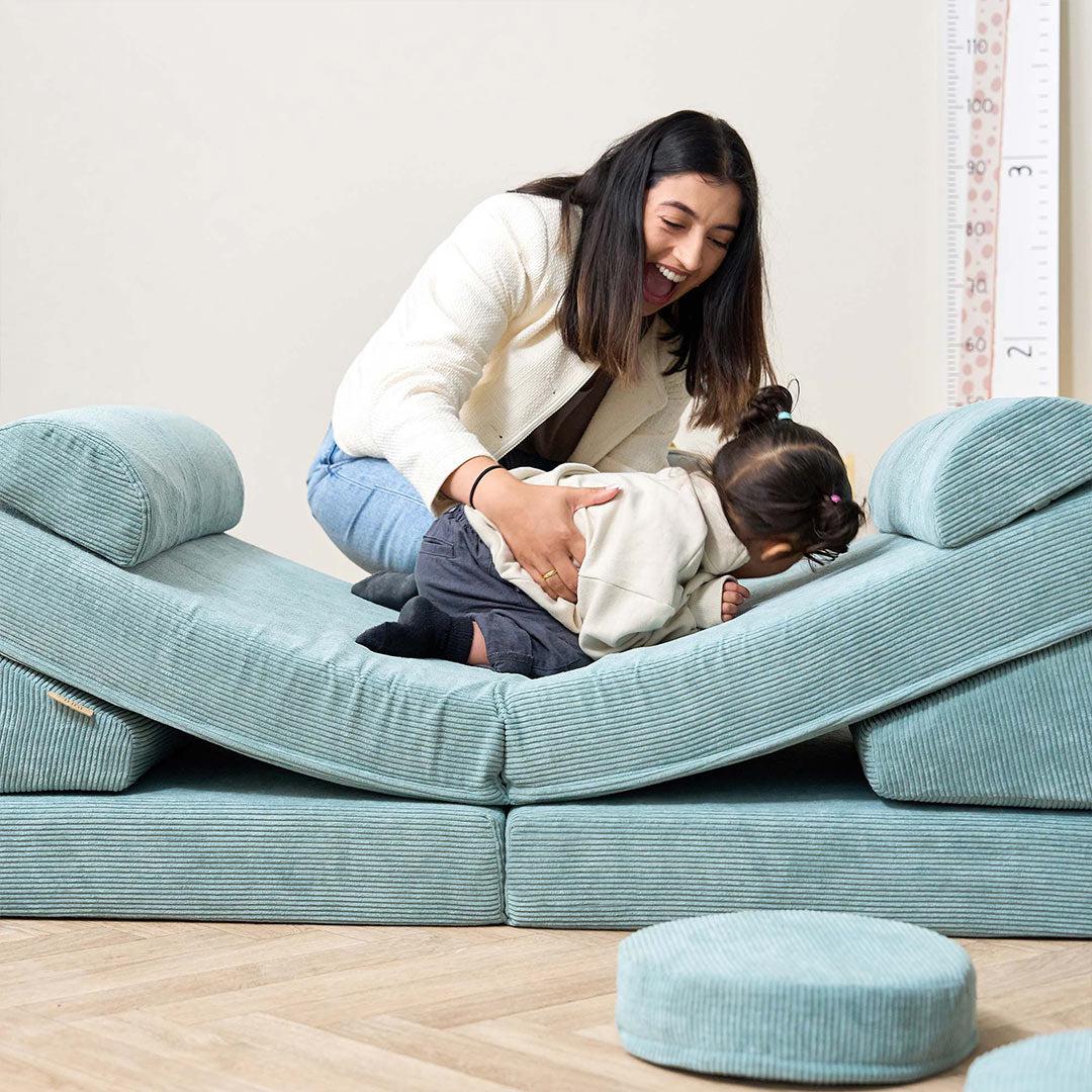Tutti Bambini Playrama Montessori Kids Play Sofa - Ocean Stone - Image 9