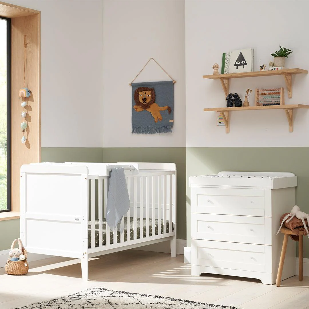 Tutti Bambini Rio 2pc Room Set - White - Image 2
