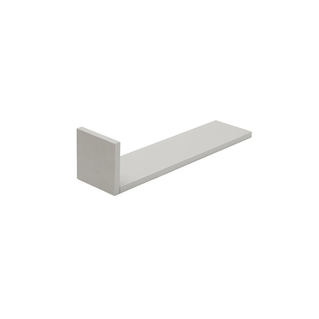 Tutti Bambini Rio Set of Three L-Shaped Wall Shelves - Dove Grey - Image 6
