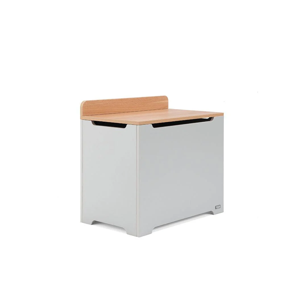 Tutti Bambini Rio Toy Box - Dove Grey/Honey Oak - Image 7