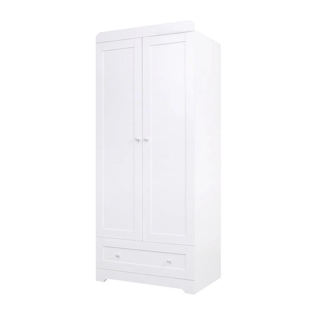 Tutti Bambini Rio Wardrobe - White - Image 6