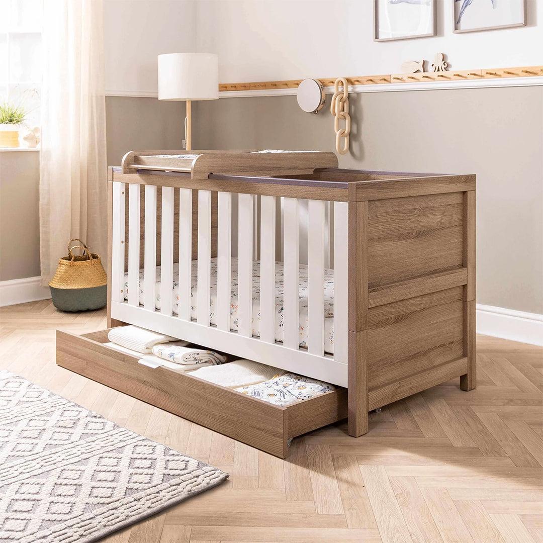 Tutti Bambini Universal Underbed Drawer - Oak - Image 2