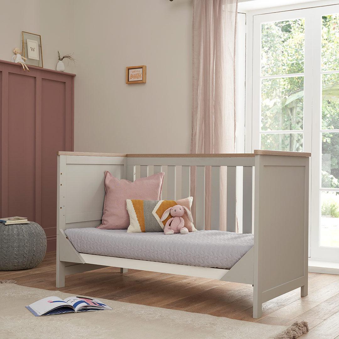 Tutti Bambini Verona 3 Piece Room Set - Dove Grey/Oak - Image 4
