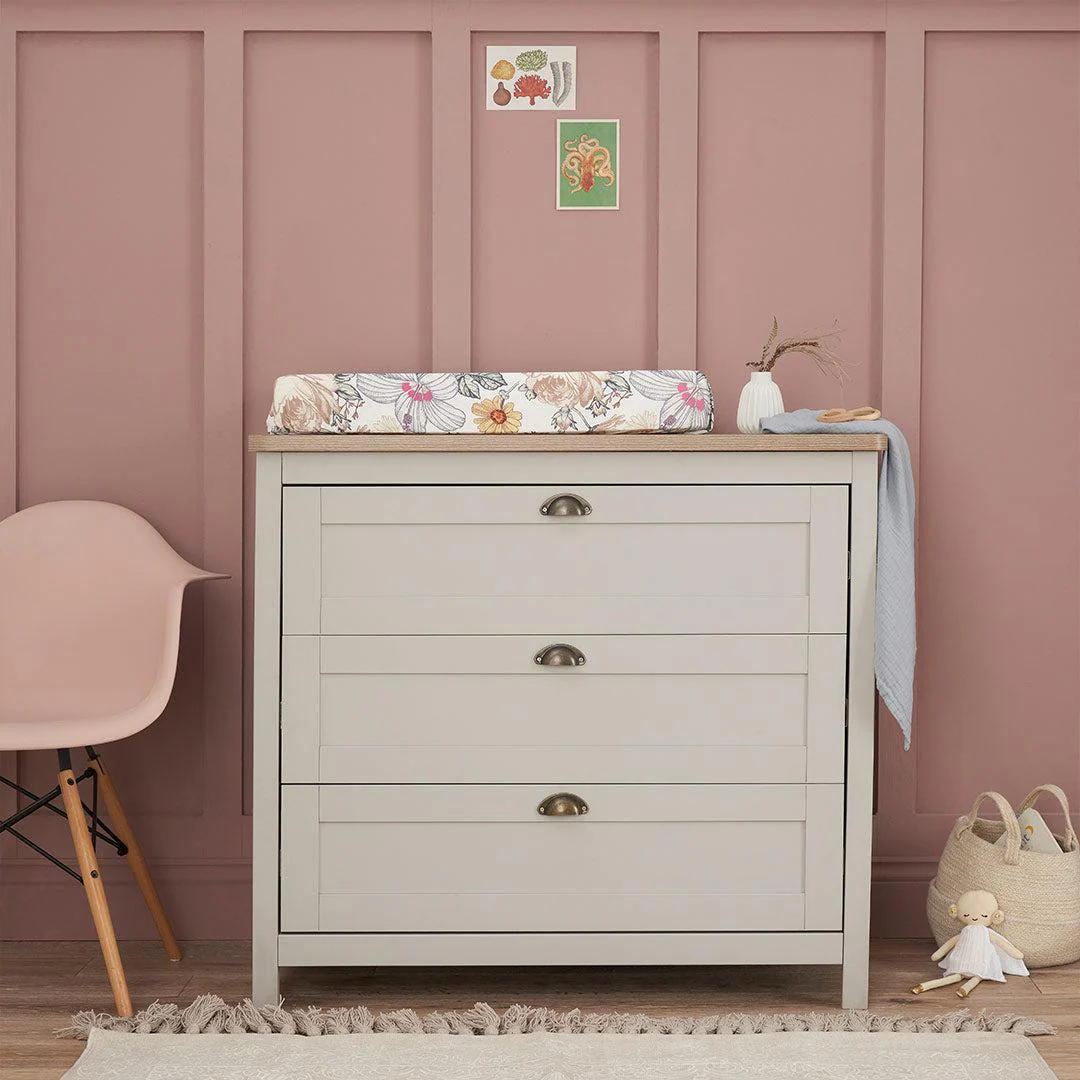 Tutti Bambini Verona 3 Piece Room Set - Dove Grey/Oak - Image 6