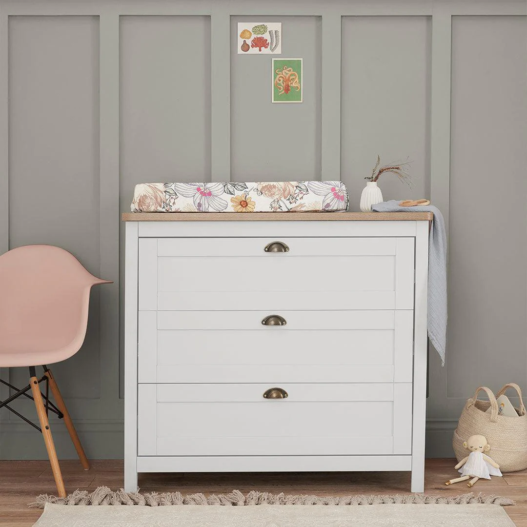 Tutti Bambini Verona 3 Piece Room Set - White/Oak - Image 6