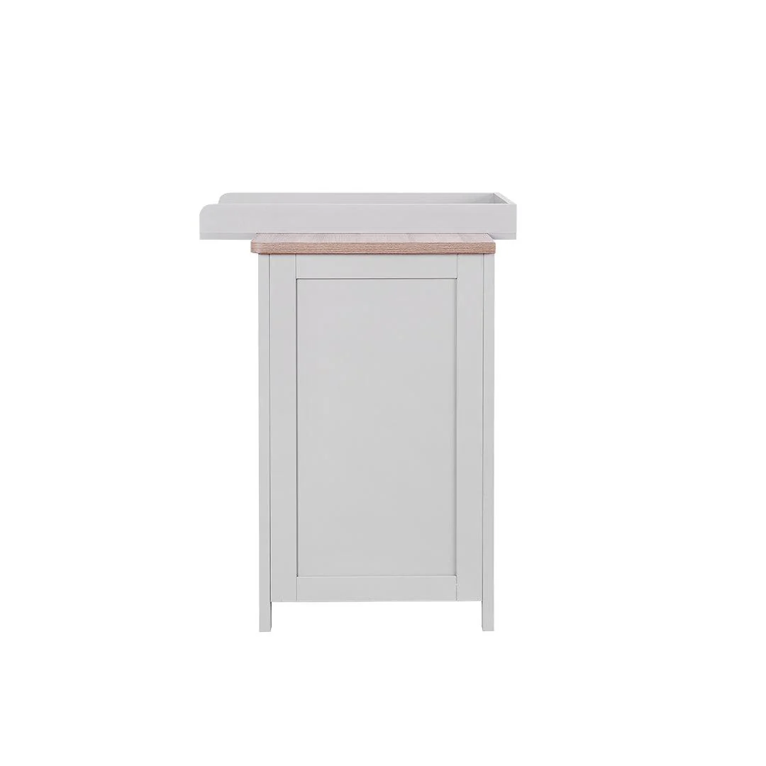 Tutti Bambini Verona Chest Changer - Dove Grey/Oak - Image 7