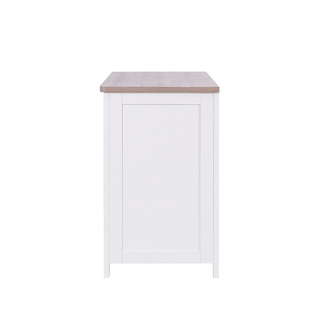 Tutti Bambini Verona Chest Changer - White/Oak - Image 6