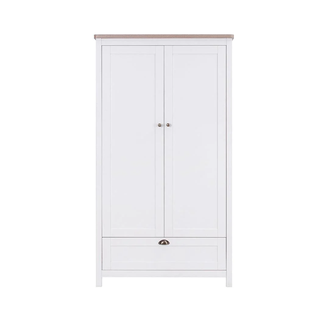 Tutti Bambini Verona Wardrobe - White/Oak