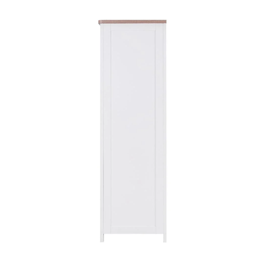 Tutti Bambini Verona Wardrobe - White/Oak - Image 7
