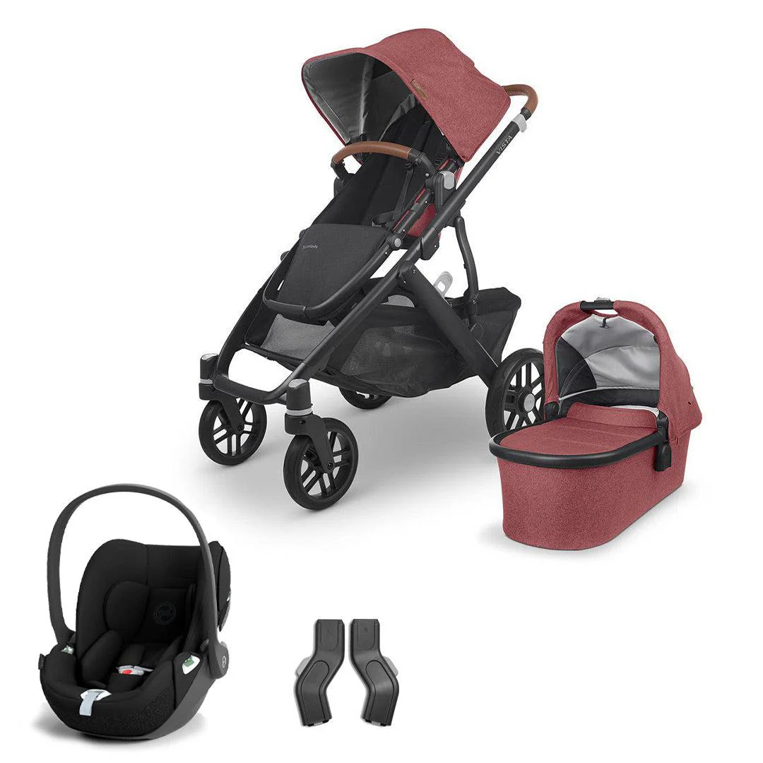 UPPAbaby VISTA Cloud T Travel System - Lucy