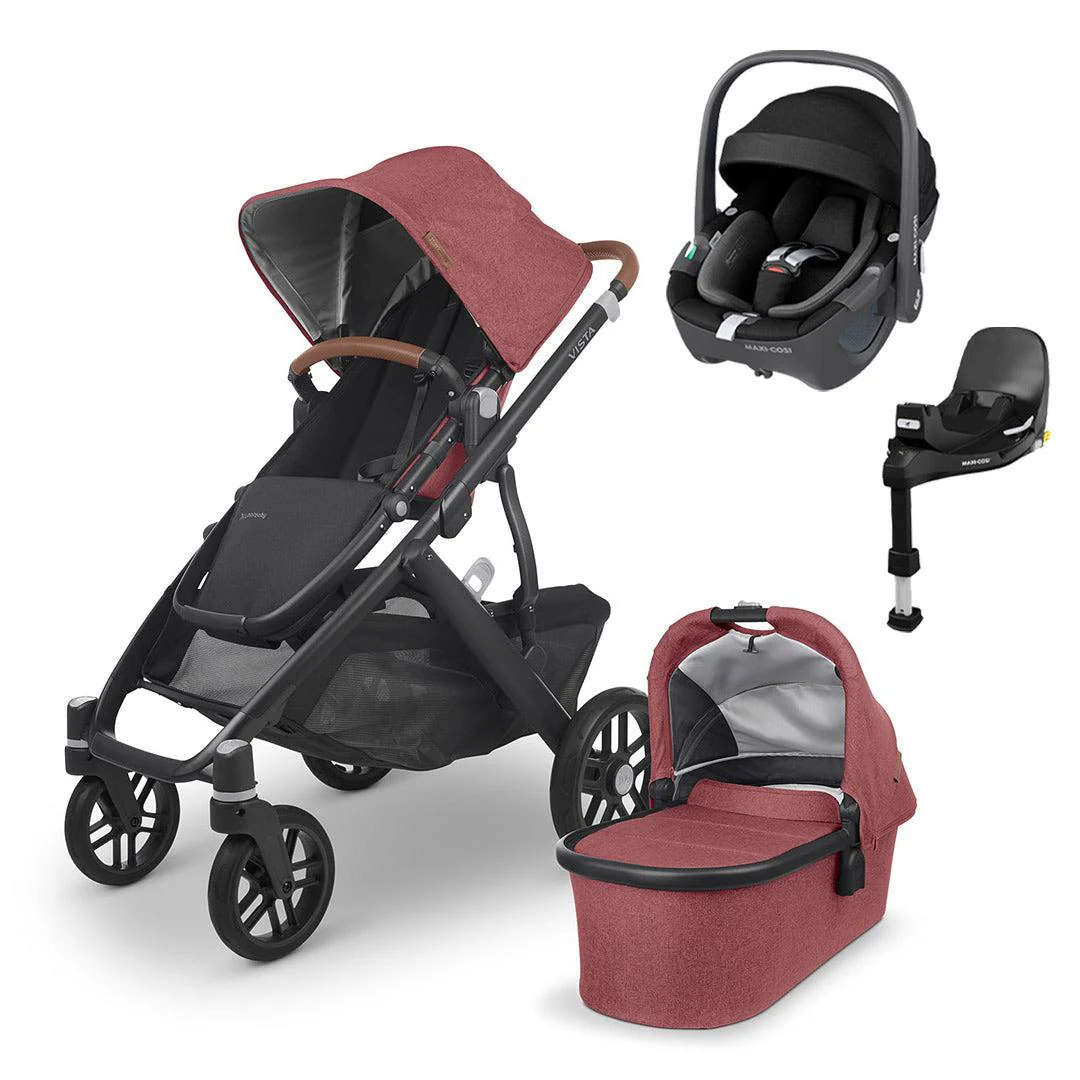UPPAbaby VISTA + Pebble 360/360 Pro Travel System - Lucy - Image 15