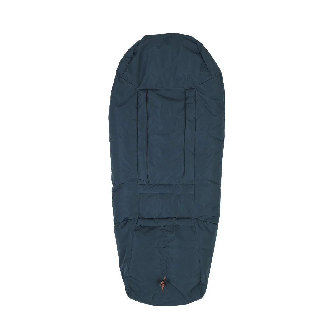 Voksi Adventure Footmuff - Poppy Blue - Seashell Sand - Image 6
