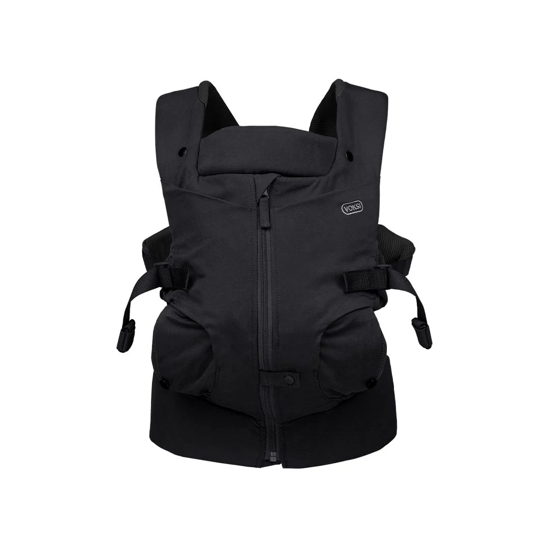 Voksi Huddle Zip On Baby Carrier - Black - Image 7