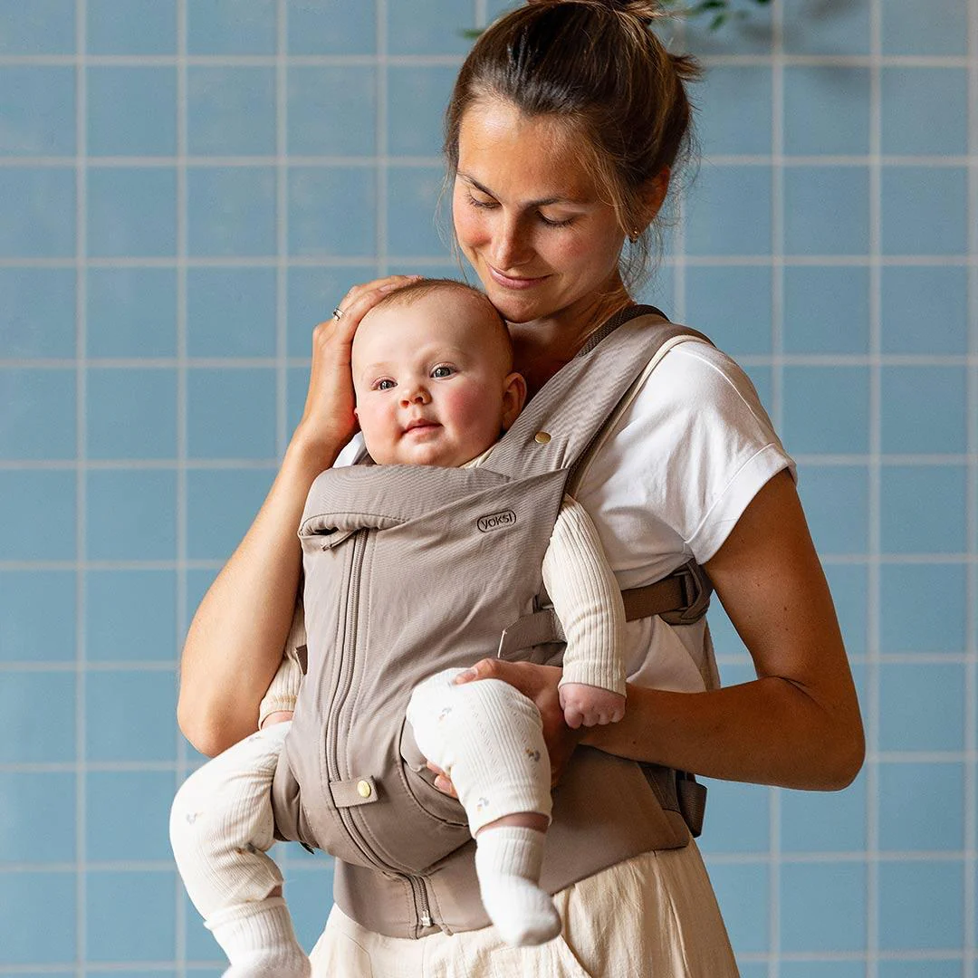 Voksi Huddle Zip On Baby Carrier - Clay - Image 3