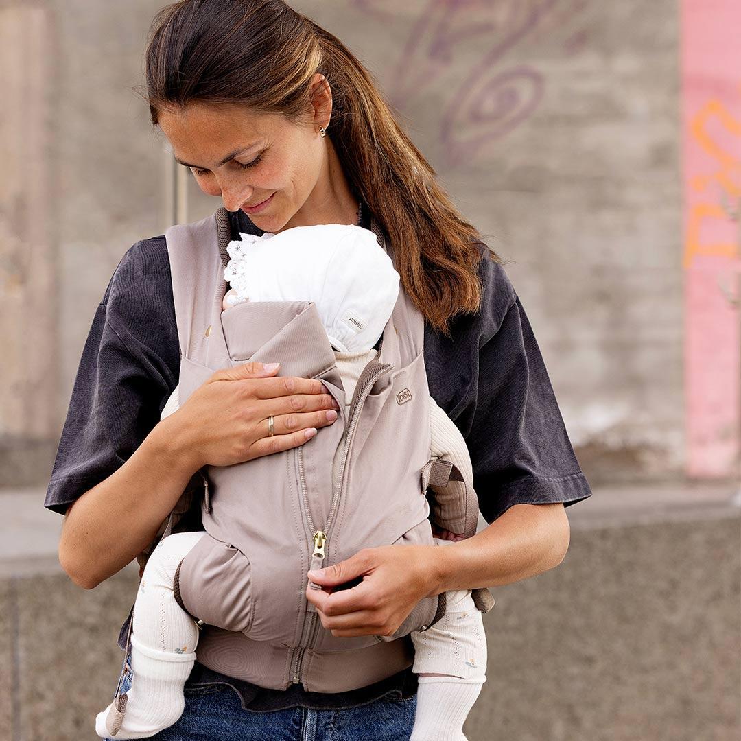 Voksi Huddle Zip On Baby Carrier - Clay - Image 4