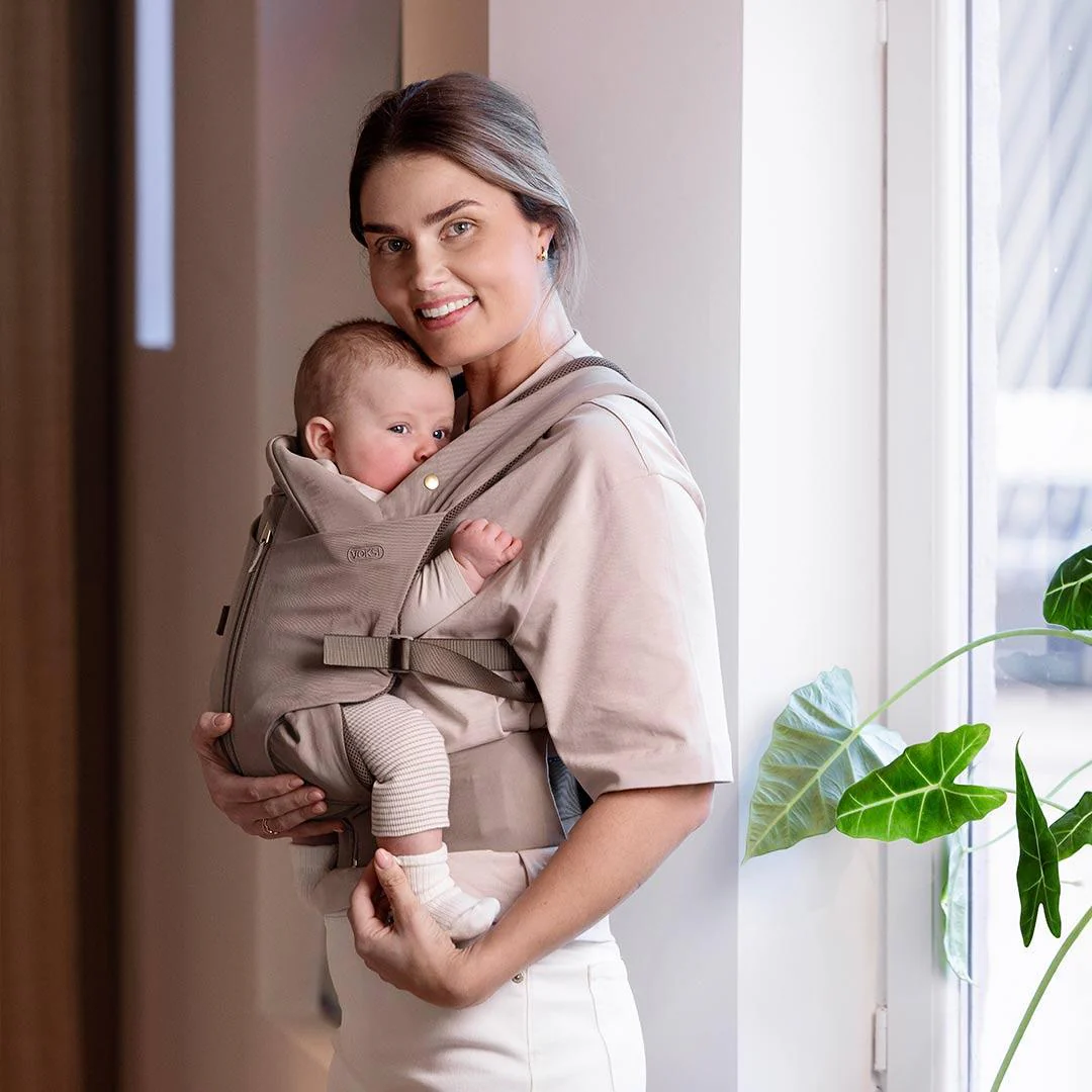 Voksi Huddle Zip On Baby Carrier - Clay - Image 6