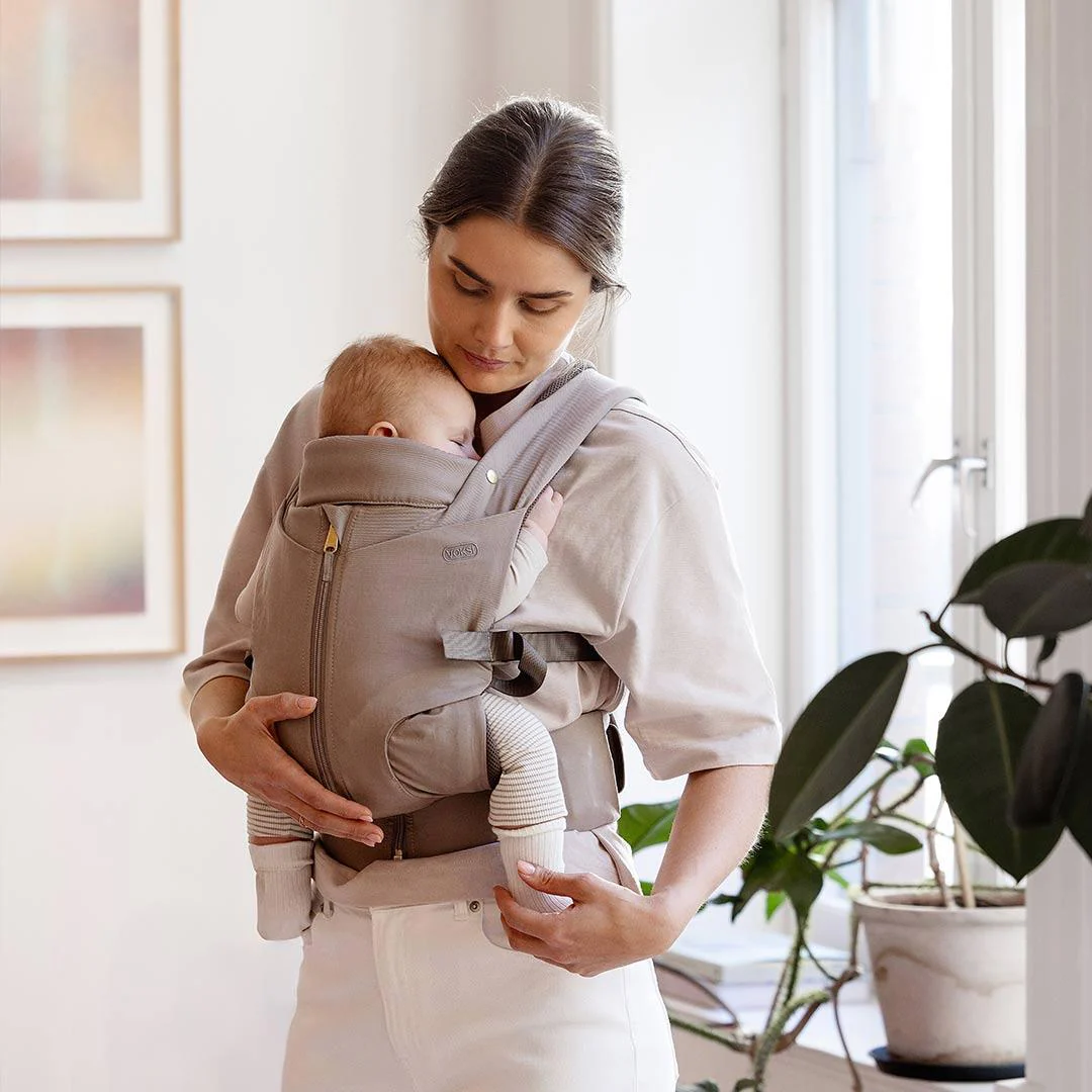 Voksi Huddle Zip On Baby Carrier - Clay - Image 9