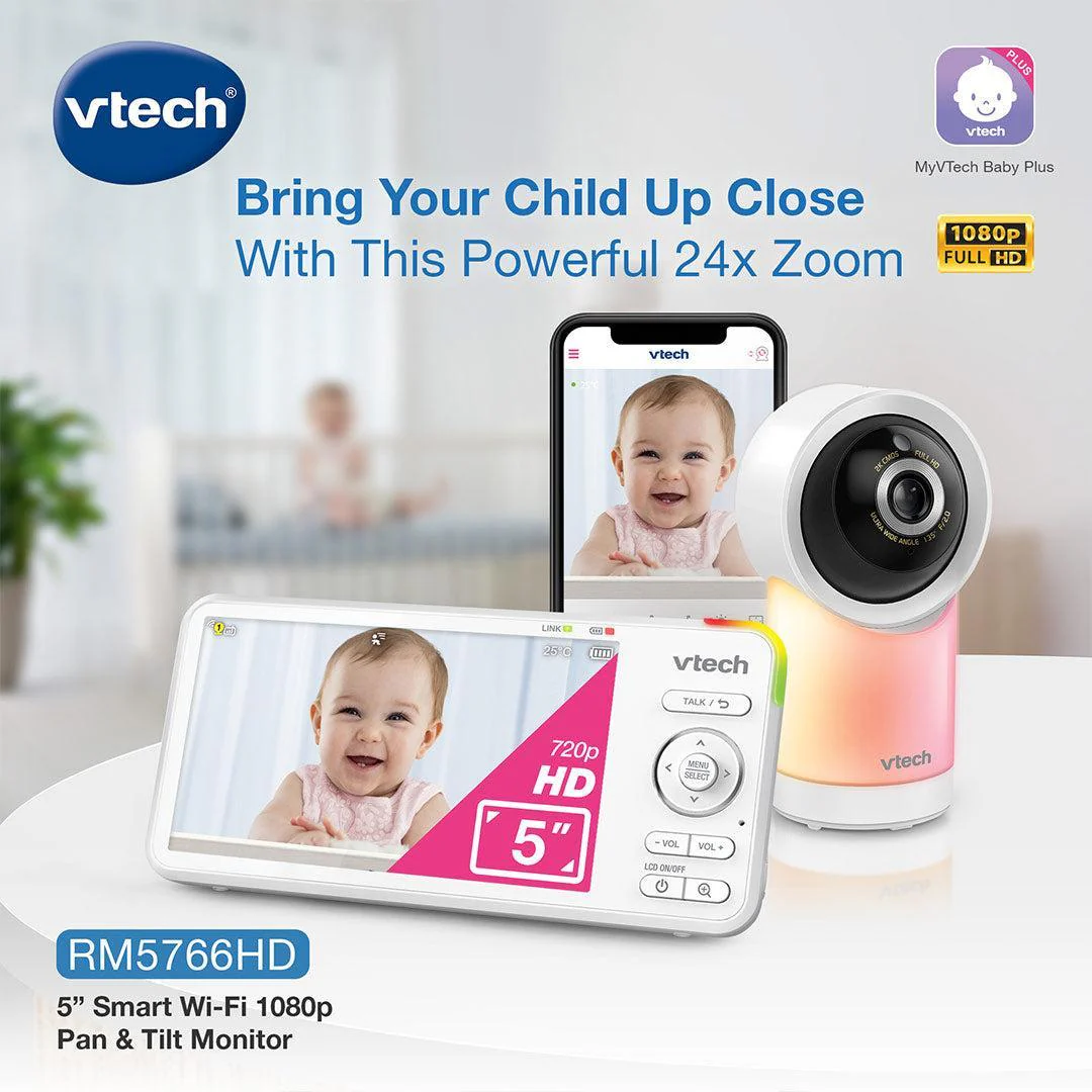 Vtech RM5766 HD 5in Wifi Monitor - Image 10