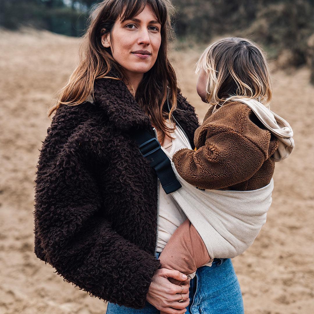 Wildride Linen Toddler Carrier - Sand - Image 3