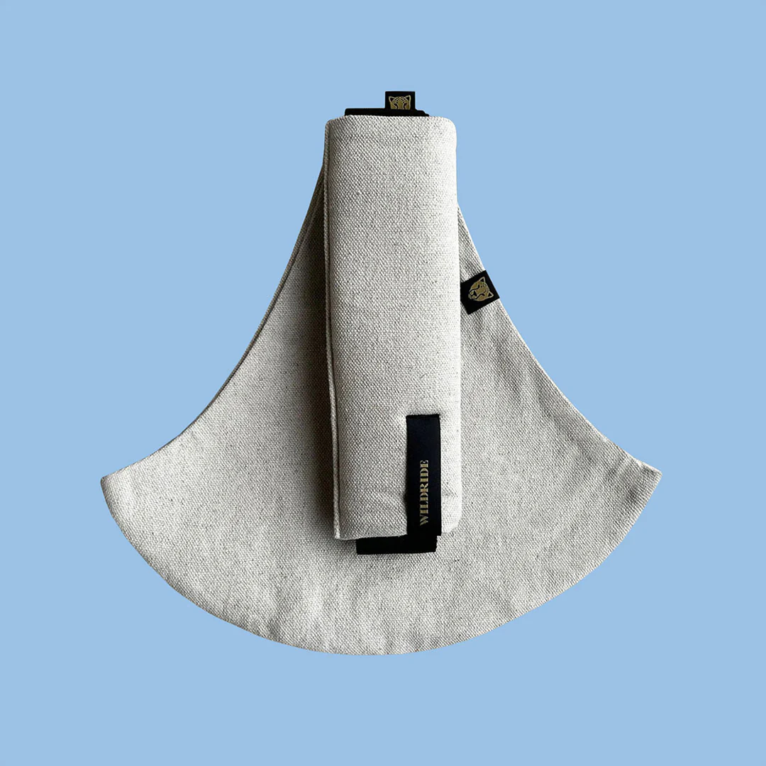 Wildride Linen Toddler Carrier - Sand - Image 6
