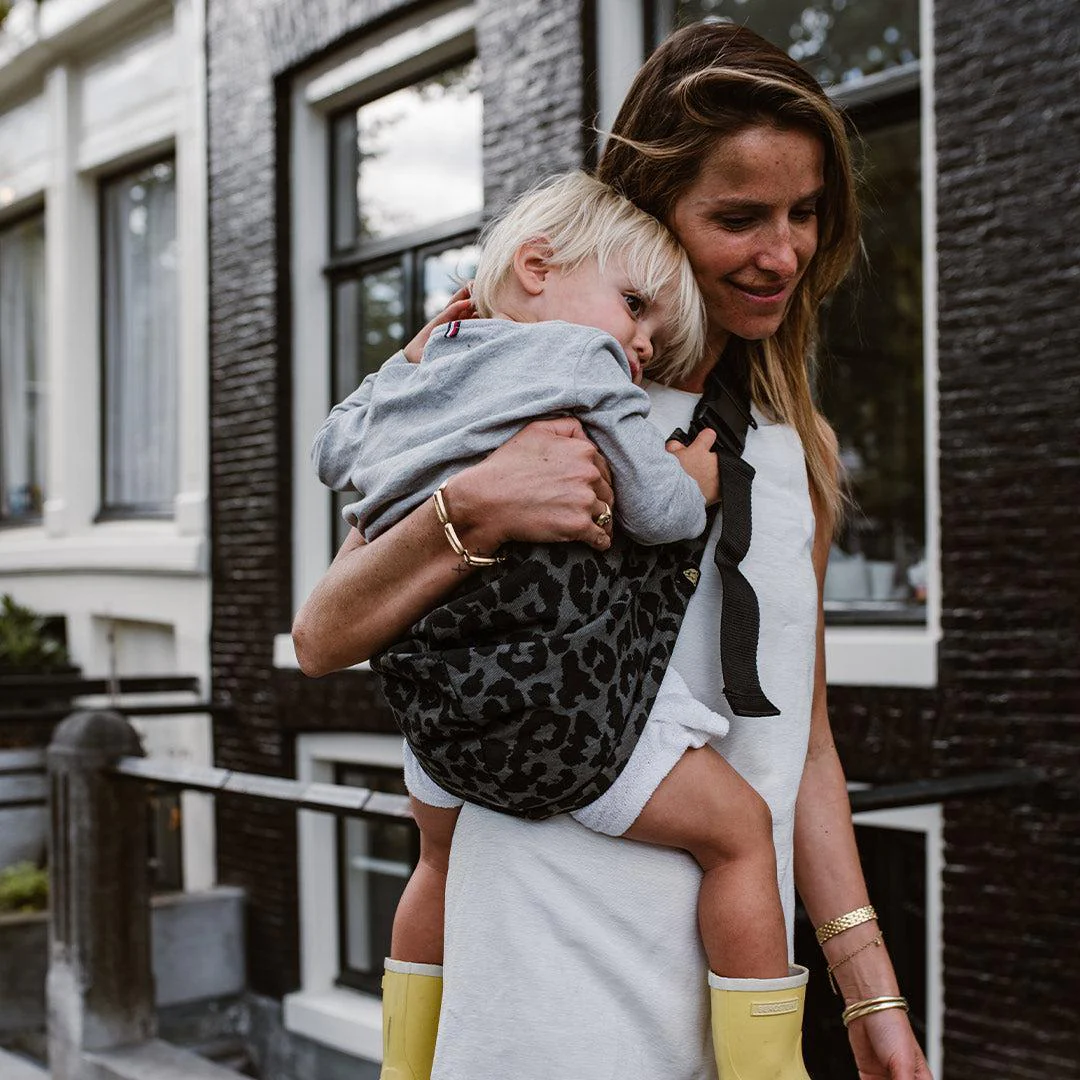 Wildride Toddler Carrier - Grey Leopard - Image 2