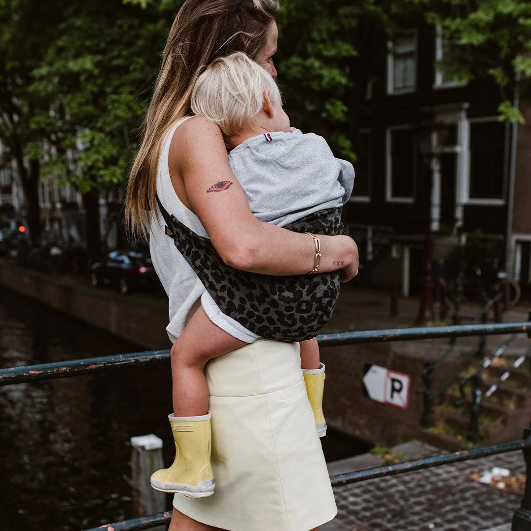 Wildride Toddler Carrier - Grey Leopard - Image 6