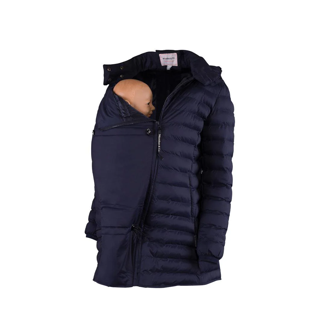 Wombat & Co KOWARI 4-in-1 Babywearing Jacket Set - Blue - Image 10