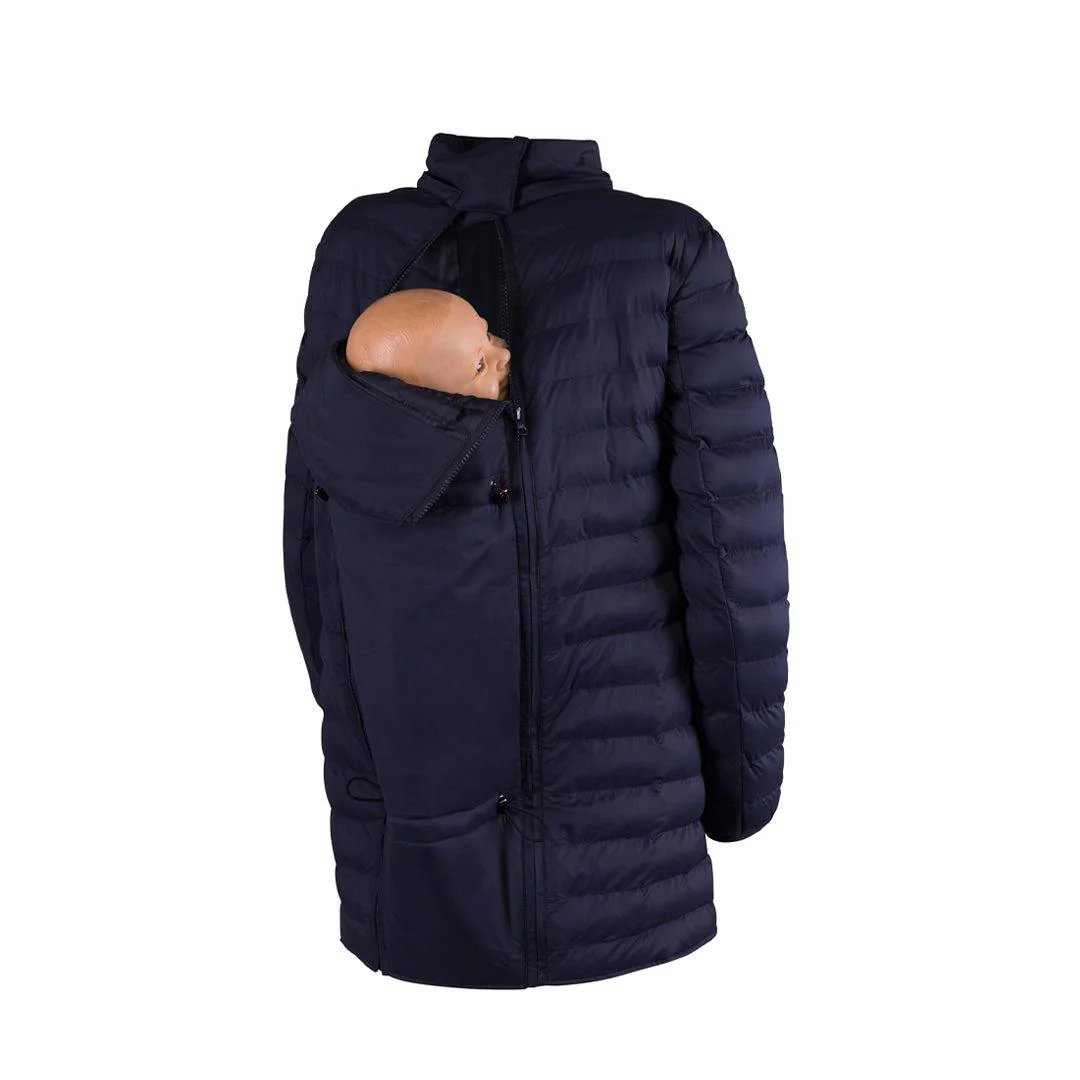 Wombat & Co KOWARI 4-in-1 Babywearing Jacket Set - Blue - Image 9