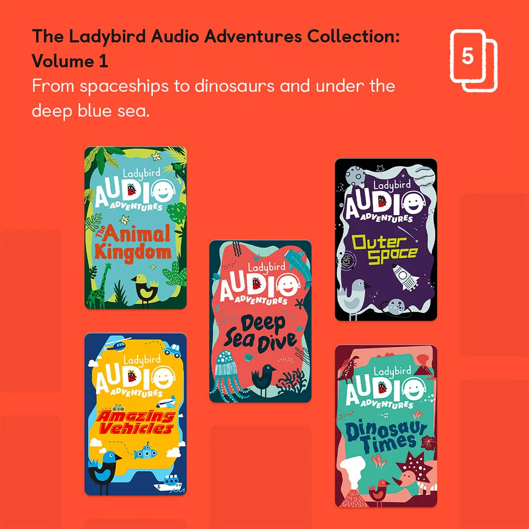 Yoto Card Multipack - Ladybird: Audio Adventures Collection - Volume 1 - Image 2