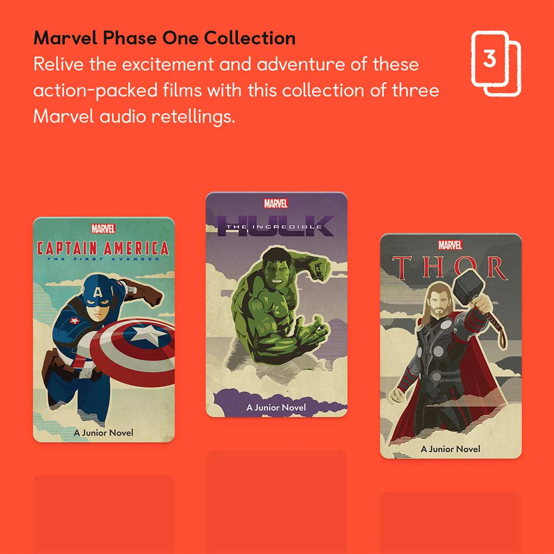 Yoto Card Multipack - Marvel Audio Collection: Phase 1 - Image 2