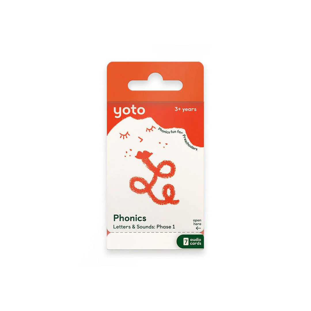 Yoto Card Multipack - Phonics: Letters + Sounds - Phase 1