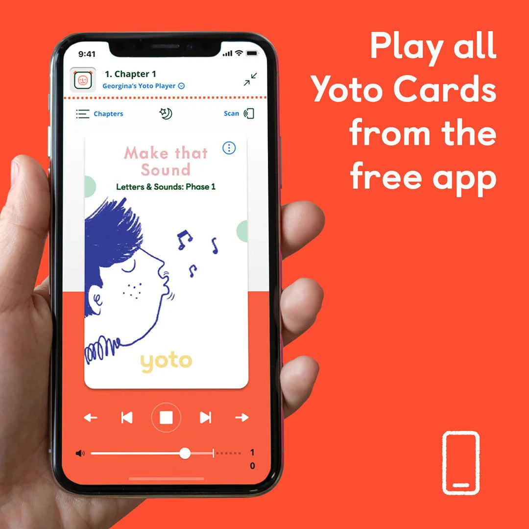 Yoto Card Multipack - Phonics: Letters + Sounds - Phase 1 - Image 3